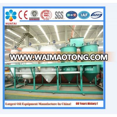 rice bran oil refinery equipment